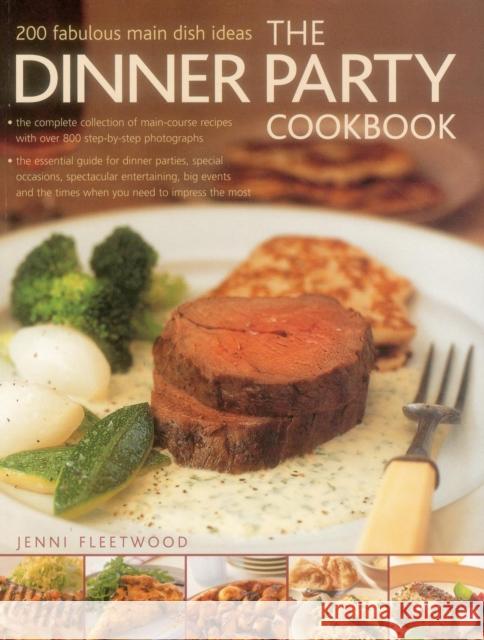 Dinner Party Cookbook Fleetwood Jenni 9781780193878 Anness Publishing - książka