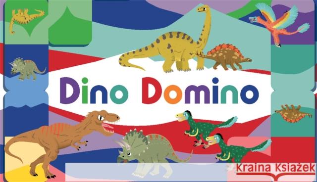 Dino Domino Caroline Selmes 9781786273581 Laurence King - książka