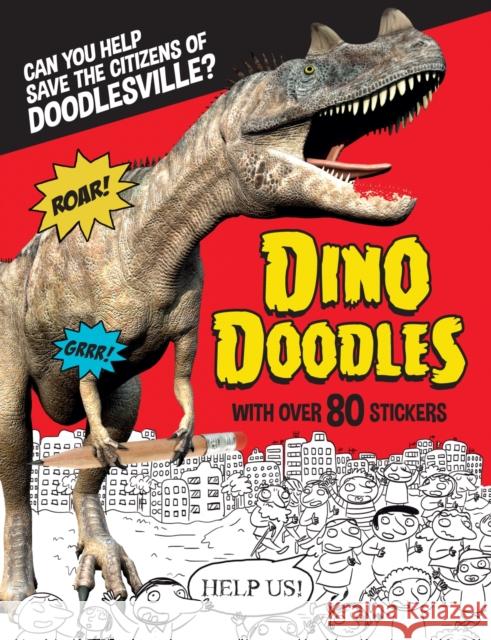 Dino Doodles Zanna Davidson 9781783702572 Templar Publishing - książka