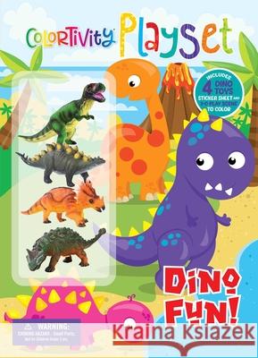 Dino Fun! Playset: Colortivity Playset Editors of Dreamtivity 9781645884200 Dreamtivity - książka