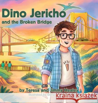 Dino Jericho and the Broken Bridge Teresa Healey Jimmy Healey Oana Gheorghe 9781970951004 Five Piece Puzzle Press - książka