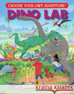 Dino Lab Anson Montgomery 9781937133535 Chooseco - książka