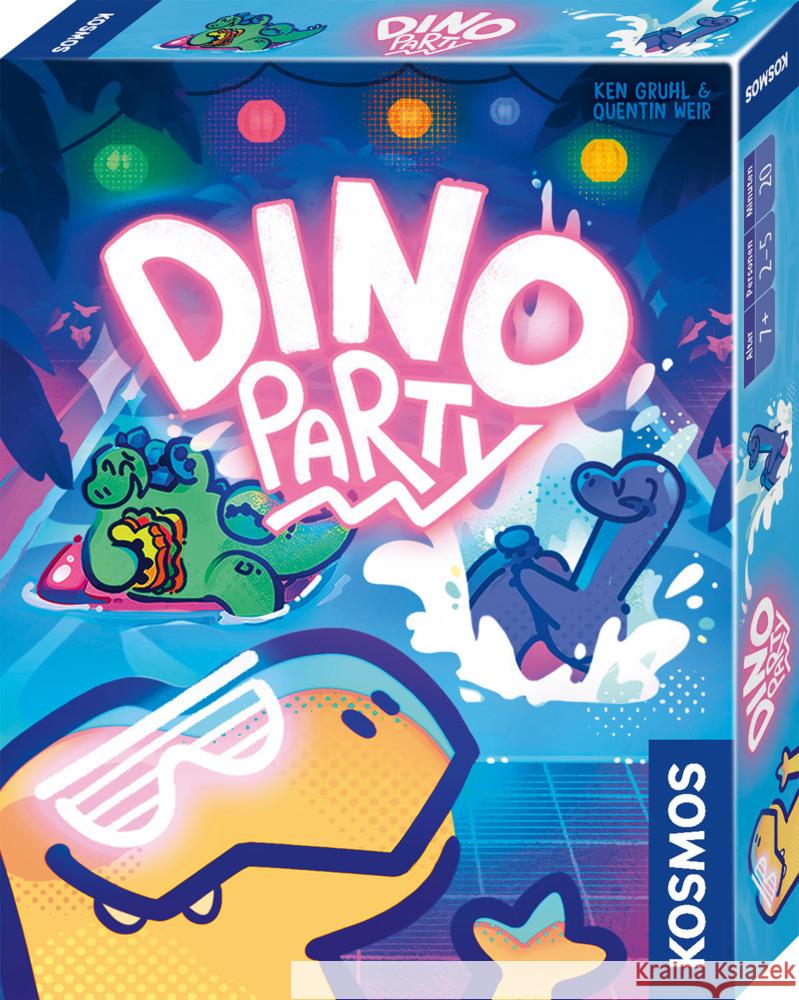 Dino Party Wier, Quentin, Gruhl, Ken 4002051741952 Kosmos Spiele - książka