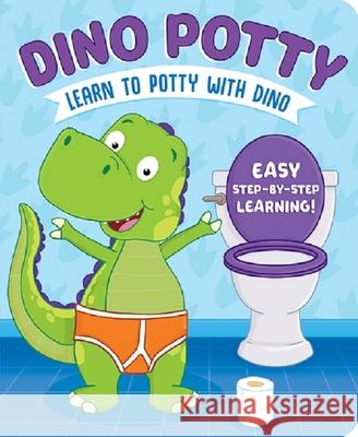 Dino Potty: Learn to Potty Wit Conway, Sara 9781926444505 Rainstorm - książka