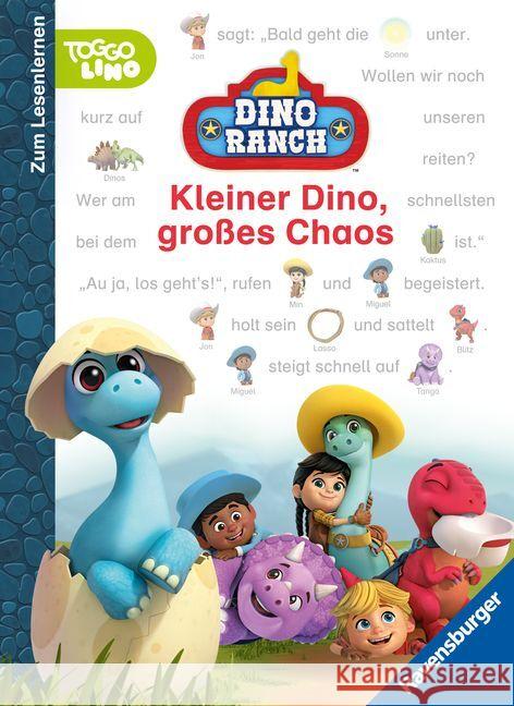 Dino Ranch: Kleiner Dino, großes Chaos Wich, Henriette 9783473497331 Ravensburger Verlag - książka