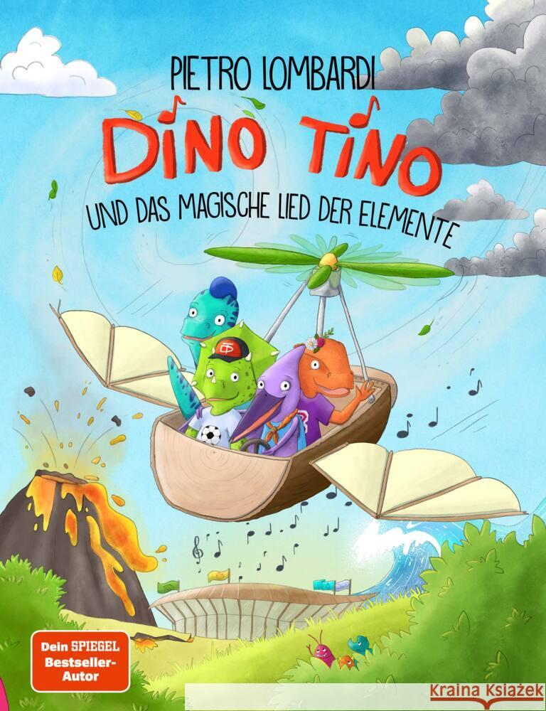 Dino Tino und das magische Lied der Elemente Lombardi, Pietro, Anker, Nicola 9783960962533 CE Community Editions - książka