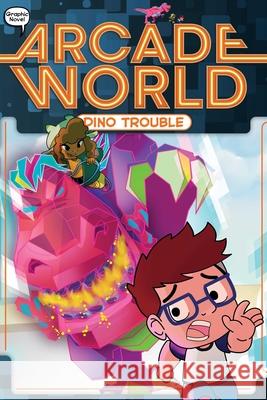 Dino Trouble Nate Bitt Glass House Graphics 9781665904643 Little Simon - książka