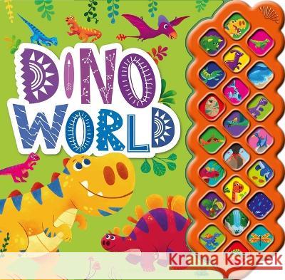 Dino World: With 22 Shiny Sound Buttons Igloobooks                               Lwillys Tafur 9781837715251 Igloo Books - książka