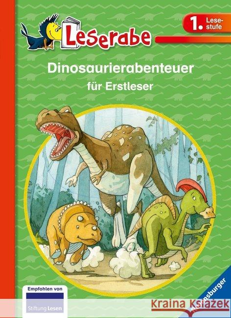 Dinoabenteuer für Erstleser Ondracek, Claudia; Klein, Martin 9783473365142 Ravensburger Buchverlag - książka