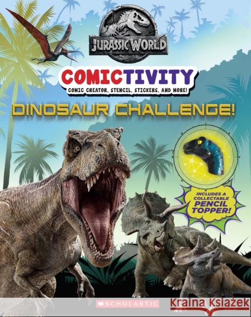 Dinosaur Challenge! (Jurassic World: Comictivity) Marilyn Easton 9781338726664 Scholastic Inc. - książka