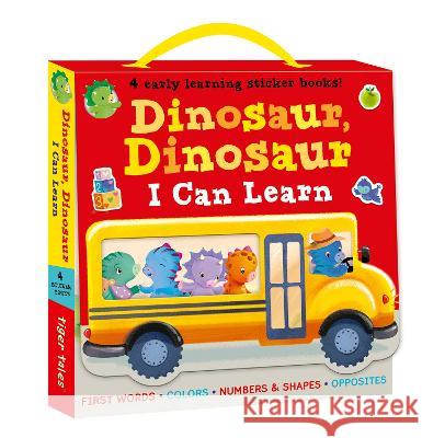 Dinosaur, Dinosaur I Can Learn: First Words, Colors, Numbers and Shapes, Opposites Villetta Craven, Sanja Rescek 9781664340664 Tiger Tales - książka