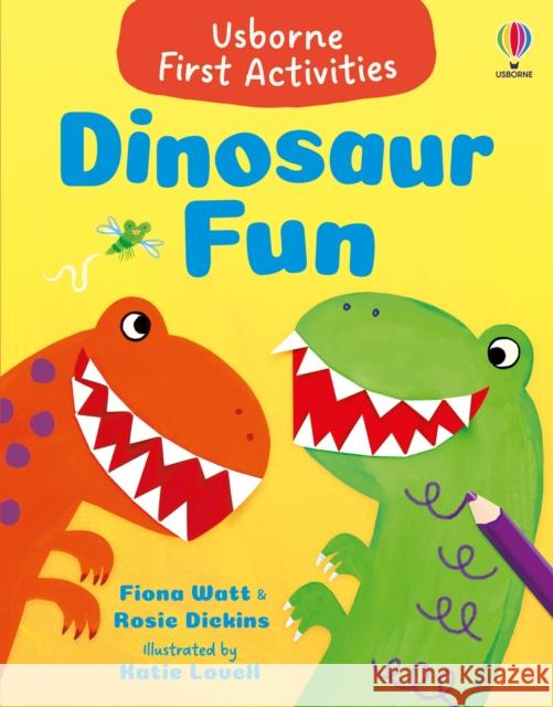 Dinosaur Fun Rosie Dickins 9781836041474 Usborne Publishing Ltd - książka