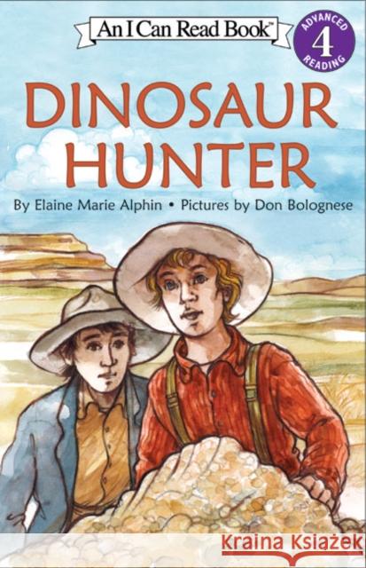 Dinosaur Hunter Elaine Marie Alphin Don Bolognese 9780064442565 HarperTrophy - książka