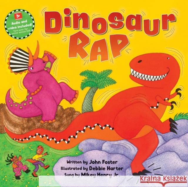 Dinosaur Rap John Foster 9798888592151 Barefoot Books Ltd - książka