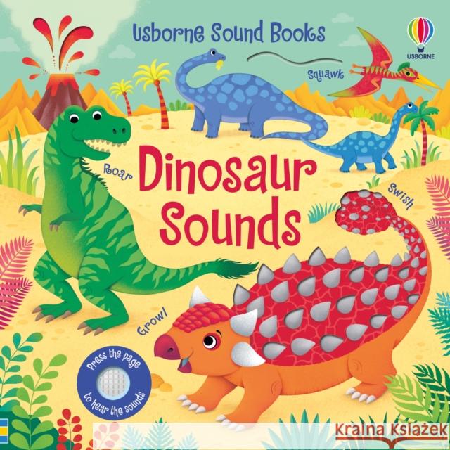 Dinosaur Sounds Sam Taplin 9781474976732 Usborne Publishing Ltd - książka