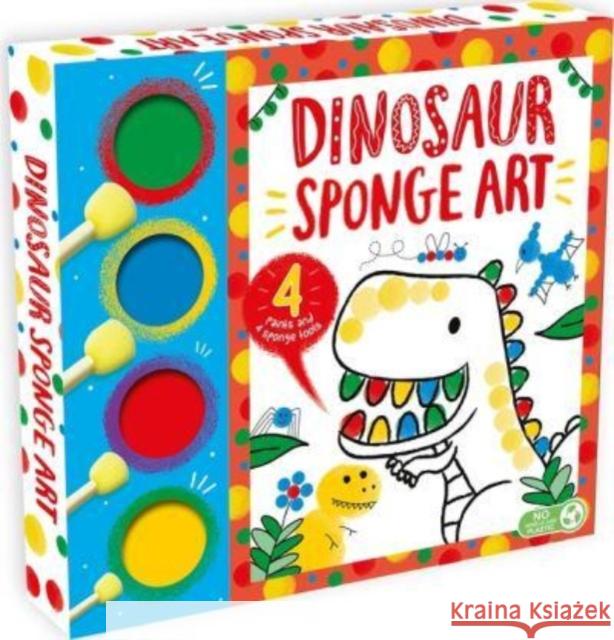 Dinosaur Sponge Art Igloo Books Ltd 9781837710645 Bonnier Books Ltd - książka