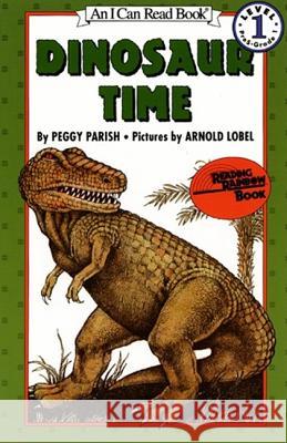 Dinosaur Time Peggy Parish Arnold Lobel 9780064440370 HarperTrophy - książka