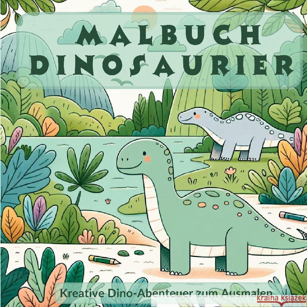 Dinosaurier Malbuch - Mein urzeitliches Malbuch Inspirations Lounge, S&L 9783347787728 tredition - książka
