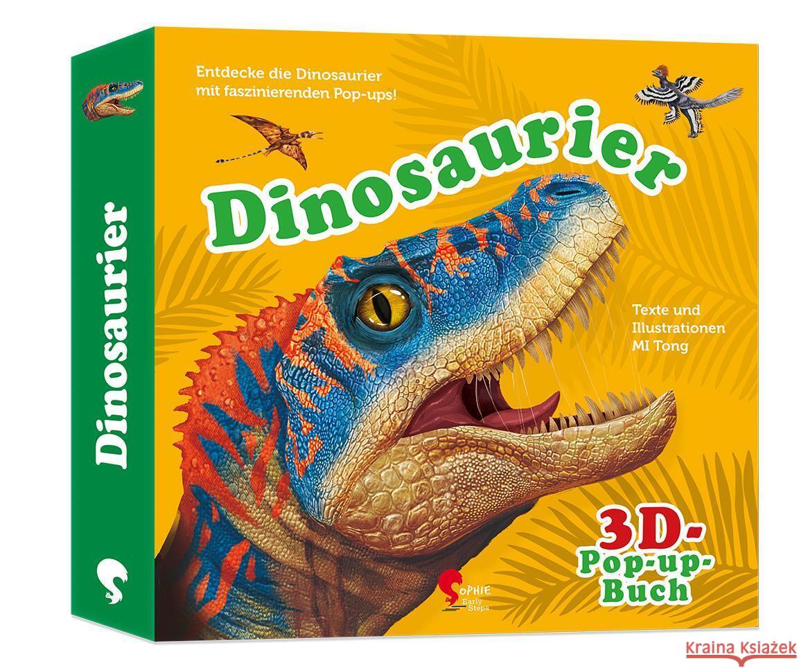 Dinosaurier Pop Up Tong, Mi 9783968080314 Sophie Verlag - książka