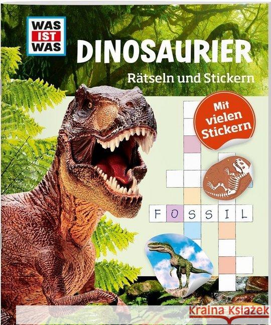 Dinosaurier, Rätseln und Stickern : Mit vielen Stickern  9783788621643 Tessloff - książka