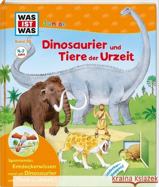 Dinosaurier und Tiere der Urzeit : Spannendes Entdeckerwissen rund um Dinosaurier und Tiere der Urzeit! Oftring, Bärbel 9783788622053 Tessloff - książka