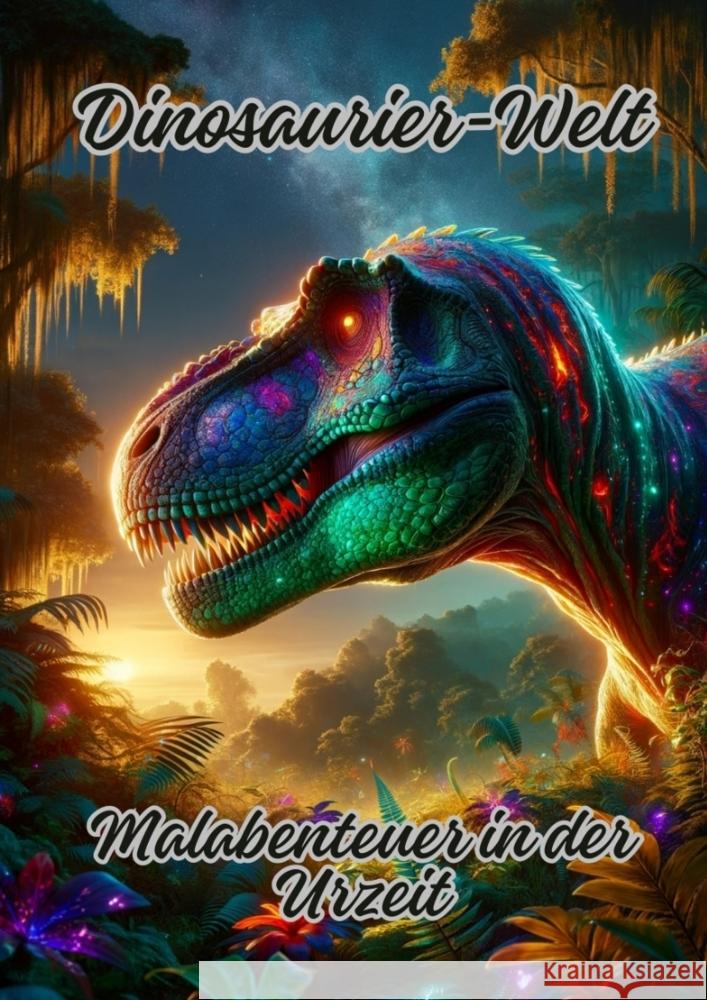 Dinosaurier-Welt: Malabenteuer in der Urzeit Diana Kluge 9783384105998 Tredition Gmbh - książka