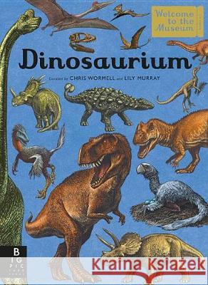 Dinosaurium: Welcome to the Museum Lily Mangus Chris Wormell 9780763699000 Big Picture Press - książka