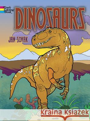 Dinosaurs Jan Sovak 9780486779607 Dover Publications - książka