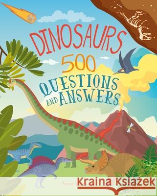 Dinosaurs: 500 Questions and Answers Anne Rooney Jake McDonald 9781398814622 Arcturus Editions - książka