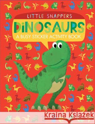 Dinosaurs: A Busy Sticker Activity Book Stephanie Stansbie Kasia Nowowiejska Samantha Meredith 9781589253193 Tiger Tales - książka