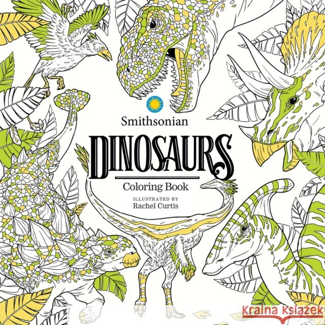 Dinosaurs: A Smithsonian Coloring Book Smithsonian Institution 9781684058198 IDW Publishing - książka