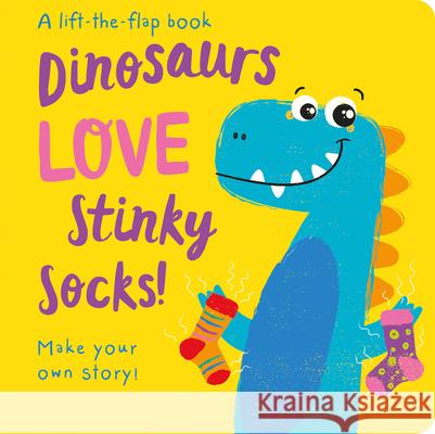 Dinosaurs Love Stinky Socks! Jenny Copper Carrie Hennon 9781789582369 Imagine That - książka