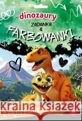 Dinozaury. Zadanka & farbowanki Monika Ślizowska 9788383980706 Skrzat - książka