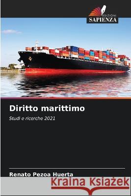 Diritto marittimo Renato Pezo 9786205282878 Edizioni Sapienza - książka