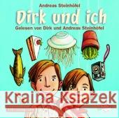 Dirk und ich, 3 Audio-CDs : Ungekürzte Lesung mit Gesprächen Steinhöfel, Andreas 9783867420433 Silberfisch - książka