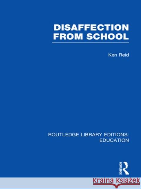 Disaffection From School David H. Hargreaves 9780415506922 Routledge - książka