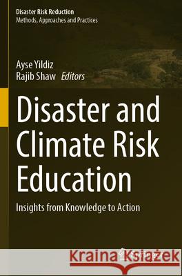 Disaster and Climate Risk Education  9789819759897 Springer - książka