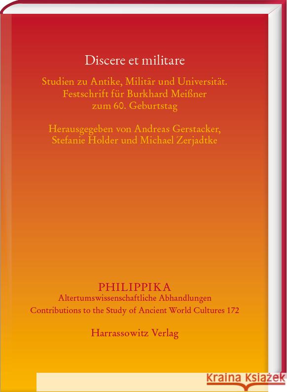 Discere et militare  9783447120487 Harrassowitz - książka