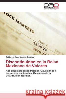 Discontinuidad en la Bolsa Mexicana de Valores Moreno Quezada Guillermo Einar 9783844341010 Editorial Academica Espanola - książka