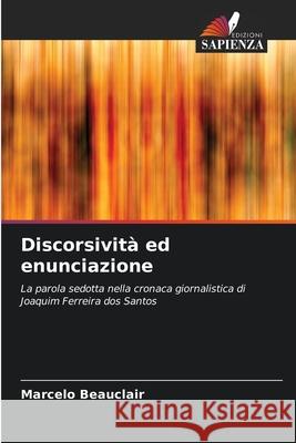 Discorsivit? ed enunciazione Marcelo Beauclair 9786207799480 Edizioni Sapienza - książka