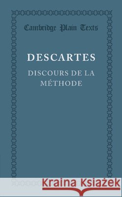 Discours de la Méthode Descartes, Rene 9781107614260 Cambridge University Press - książka