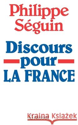 Discours pour la France Seguin-P 9782246466413 Grasset - książka