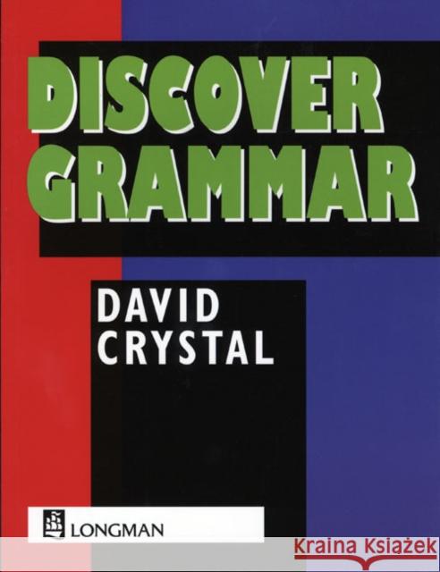 Discover Grammar David Crystal 9780582294356 Pearson Education Limited - książka