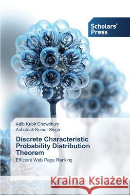 Discrete Characteristic Probability Distribution Theorem Chowdhury Adib Kabir 9783639515701 Scholars' Press - książka