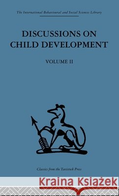 Discussions on Child Development : Volume two Barbel Inhelder J. M. Tanner Barbel Inhelder 9780415264020 Taylor & Francis - książka