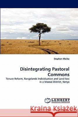 Disintegrating Pastoral Commons  9783844385557 LAP Lambert Academic Publishing AG & Co KG - książka