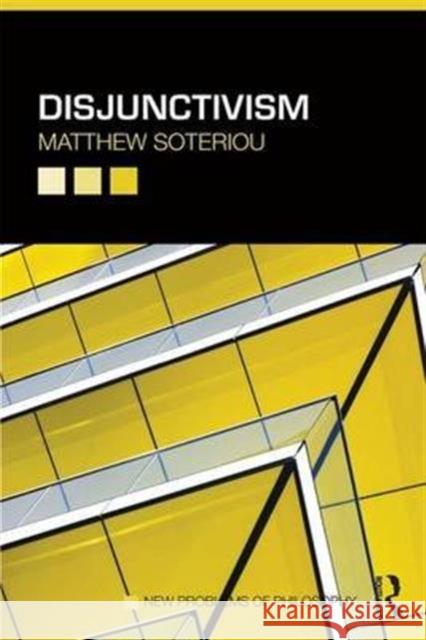 Disjunctivism Matthew Soteriou 9780415686211 Routledge - książka