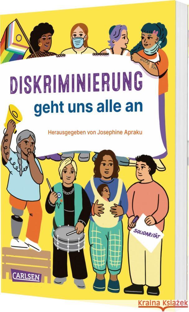 Diskriminierung geht uns alle an Apraku, Josephine, Varatharajah, Sinthujan, Wopana Mudimu, Emilene 9783551255167 Carlsen - książka