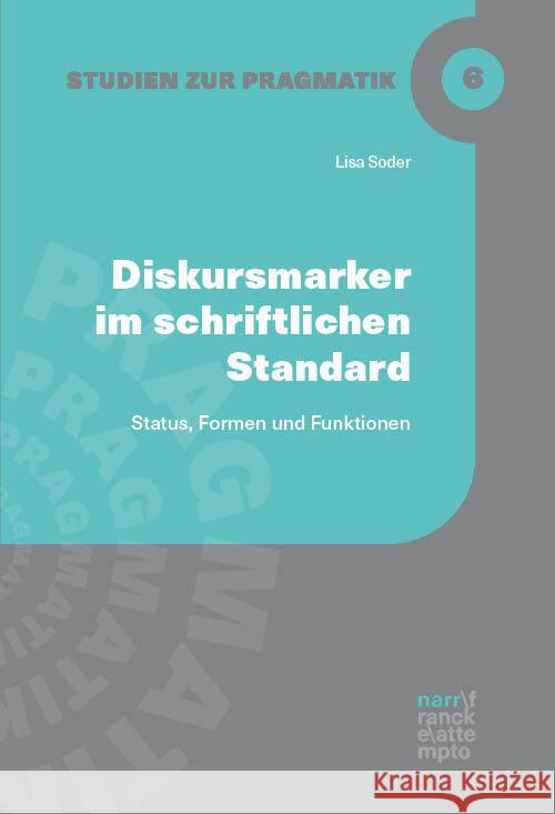 Diskursmarker im schriftlichen Standard Soder, Lisa 9783381102716 Narr - książka