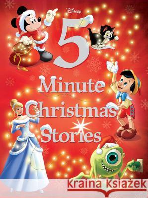 Disney 5-Minute Christmas Stories Disney Book Group                        Disney Storybook Art Team 9781484727416 Disney Press - książka